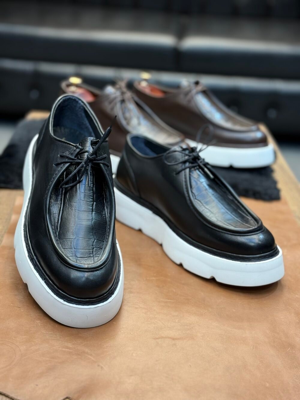 Loafer Model Deri Ayakkabı (Siyah)