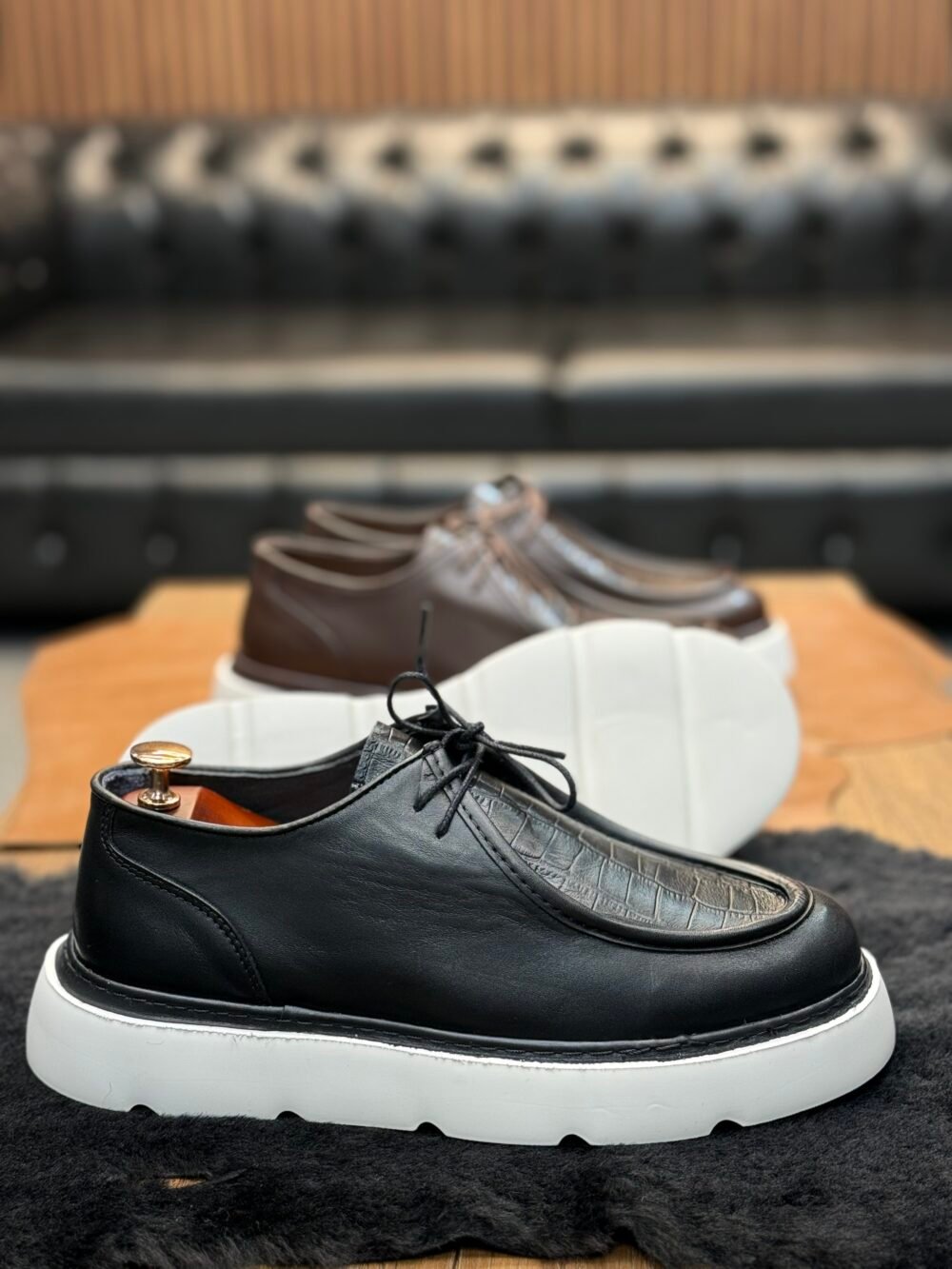 Loafer Model Deri Ayakkabı (Siyah) - Görsel 3