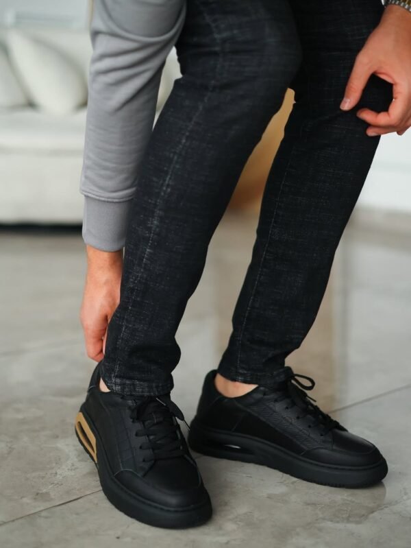 AC 2510F81 Deri Sneakers Ayakkabı - Görsel 4